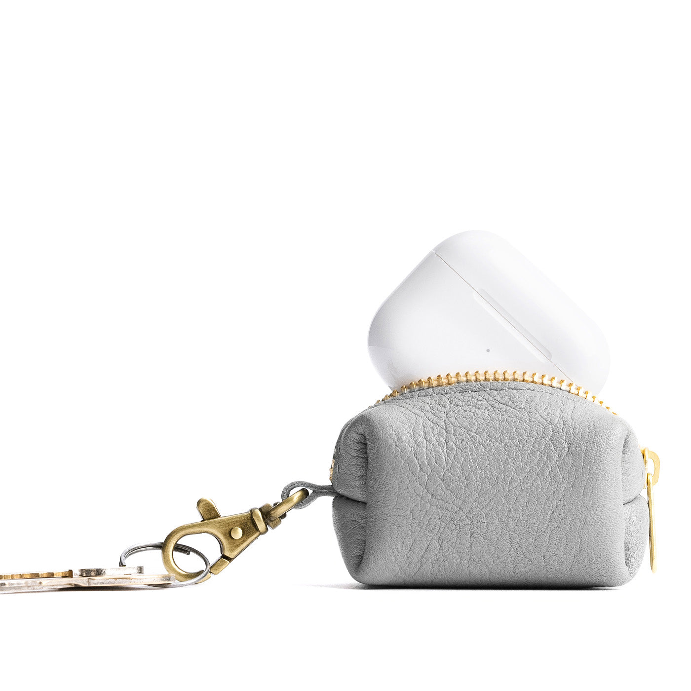 Nimbus | Leather small keychain pouch