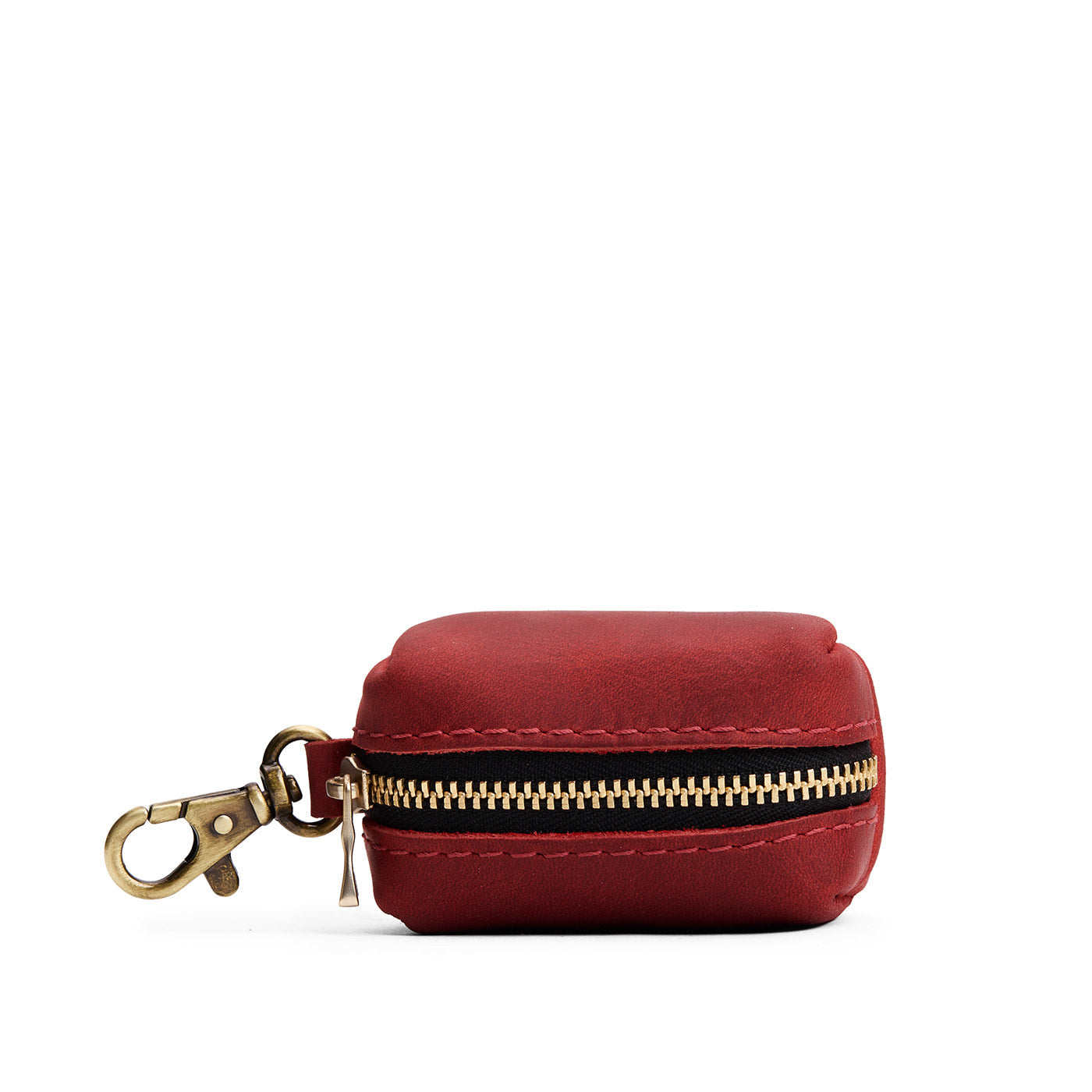 Phoenix | Leather small keychain pouch