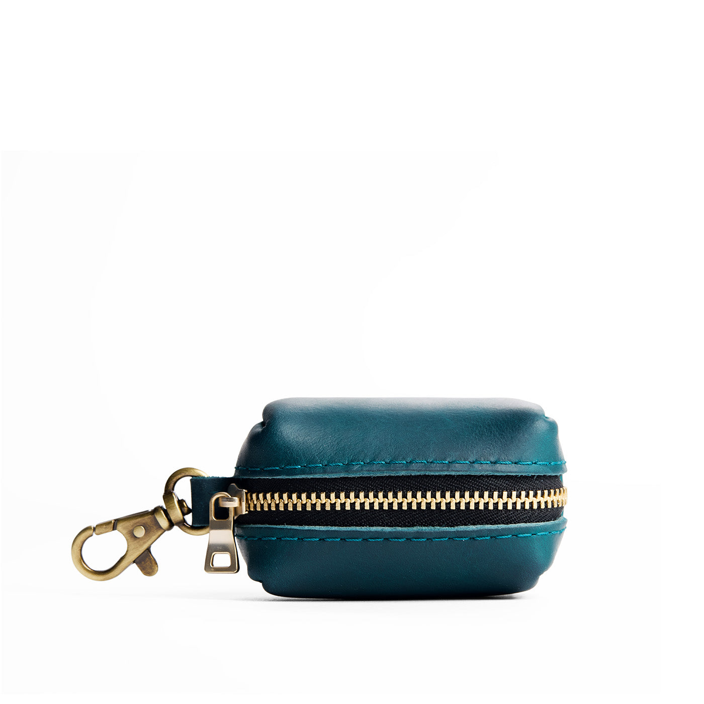 Westward Blue | Leather small keychain pouch