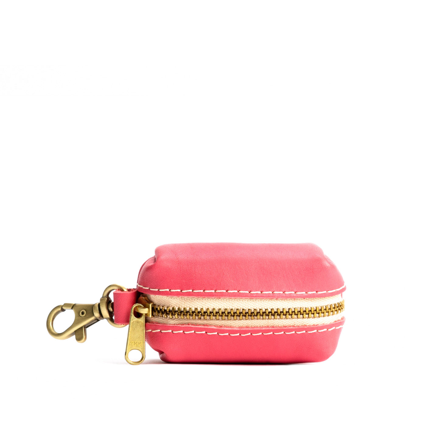 All Color: Tulip | Leather small keychain pouch