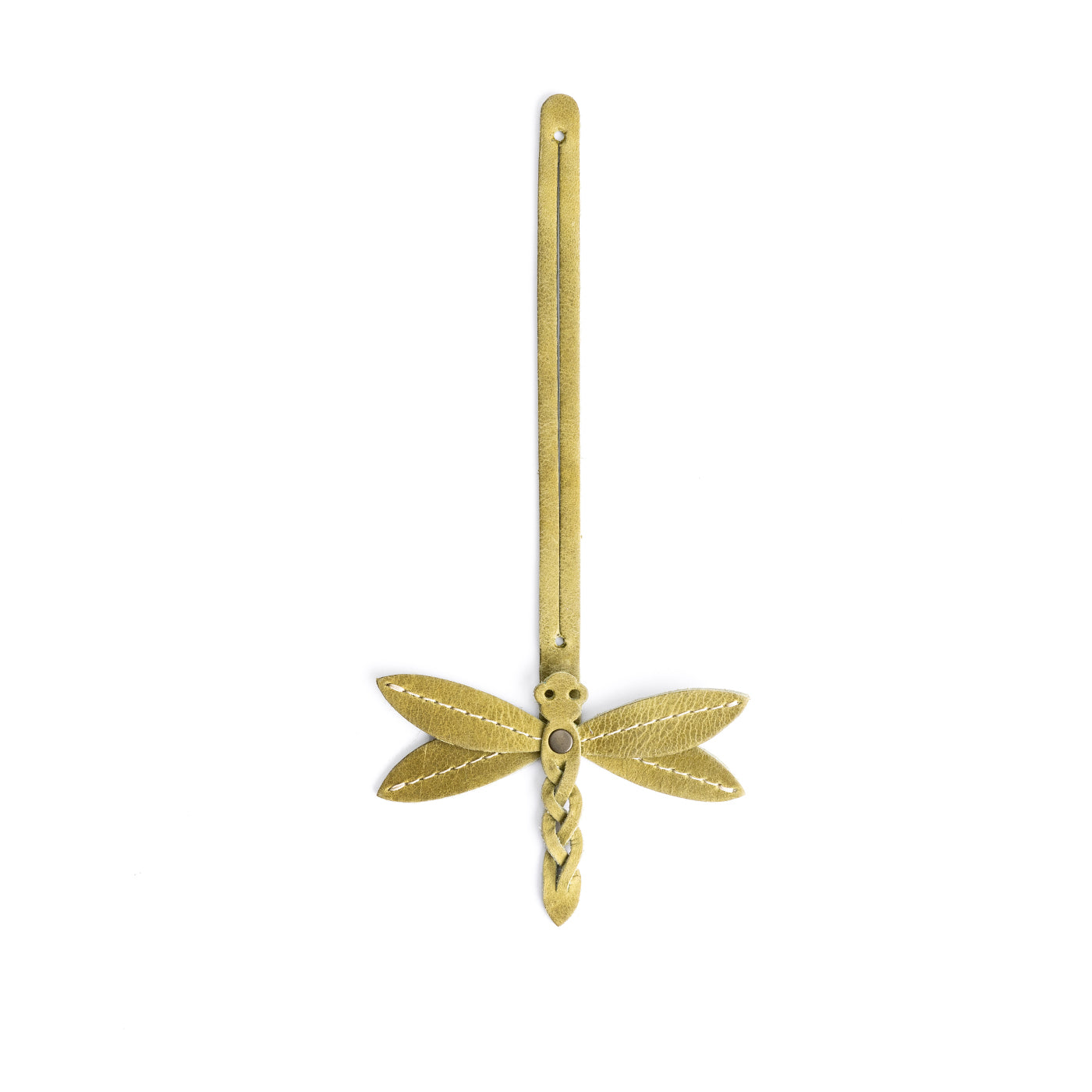 Anjou | Dragonfly shaped leather charm tassel