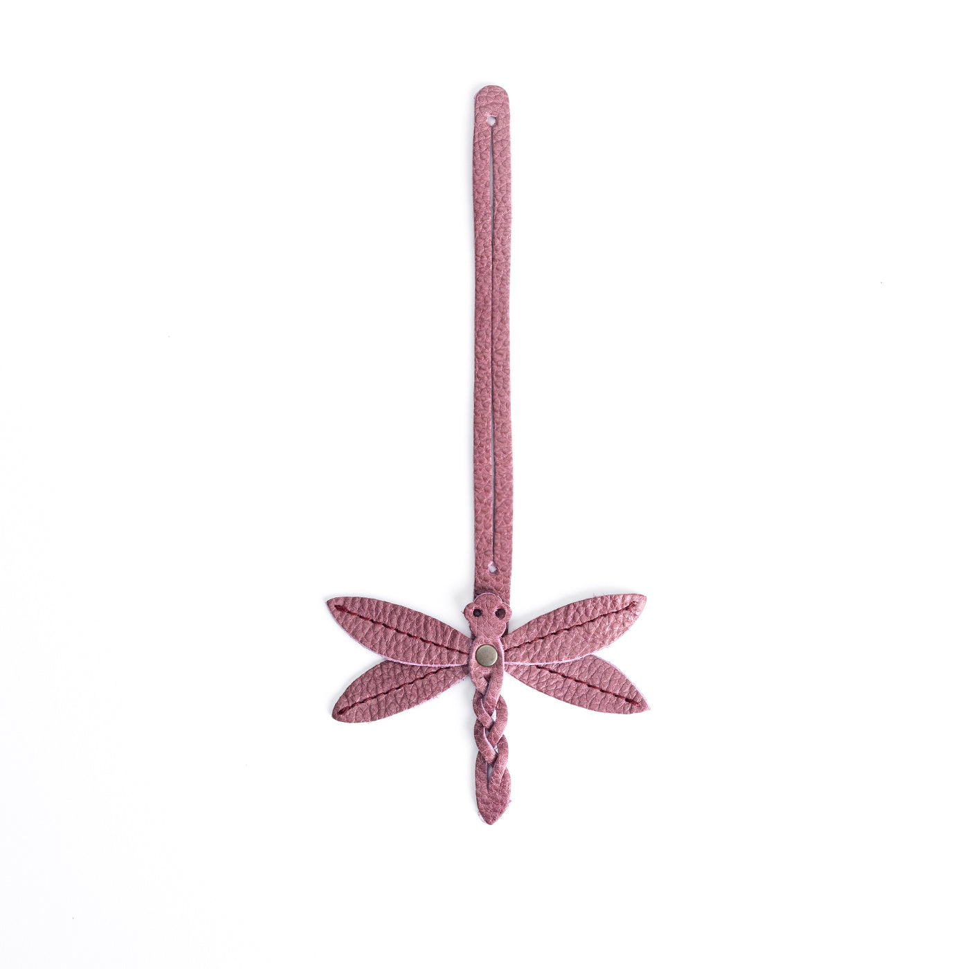 Kyoto | Dragonfly shaped leather charm tassel