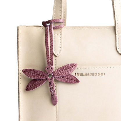 Kyoto | Dragonfly shaped leather charm tassel