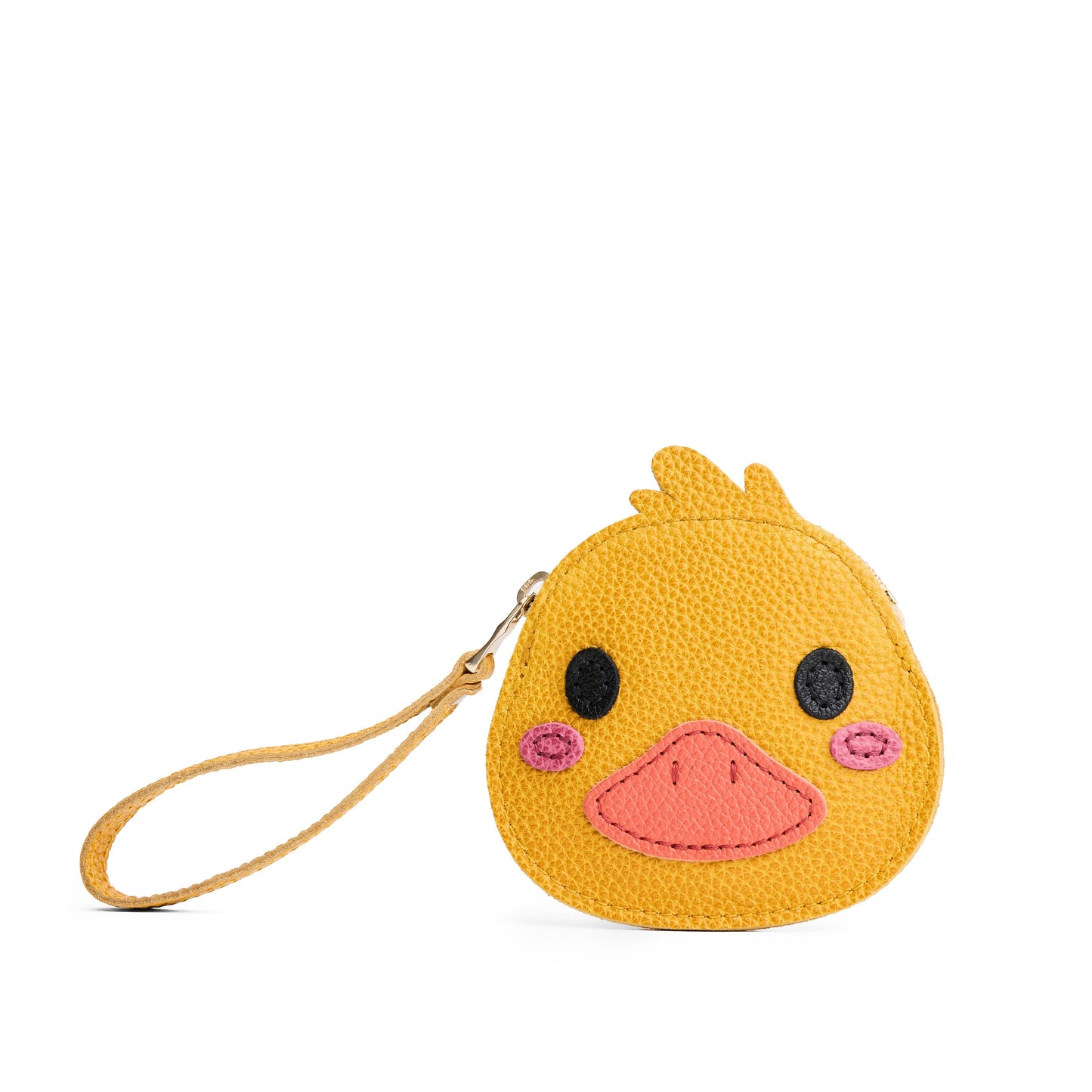 Sunshine | Duck-shaped pouch with zipper opening and wristlet