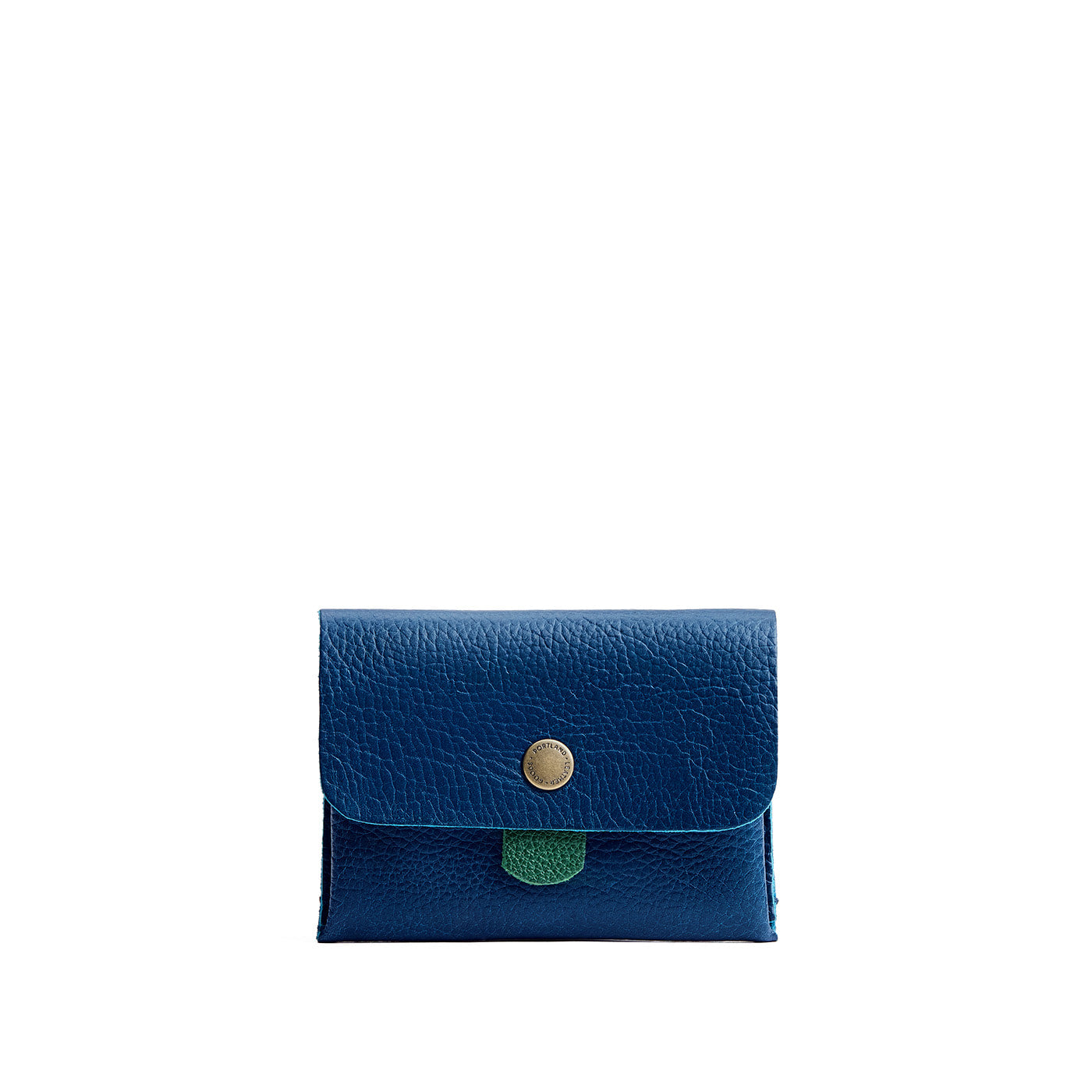 Caspian | Envelope snap wallet with contrast pull tab