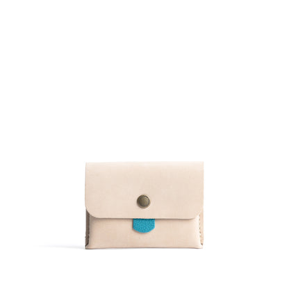 Dragon Bone | Envelope snap wallet with contrast pull tab