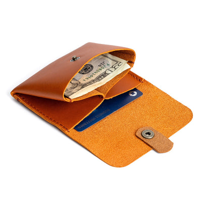 Tuscany | Envelope snap wallet with contrast pull tab