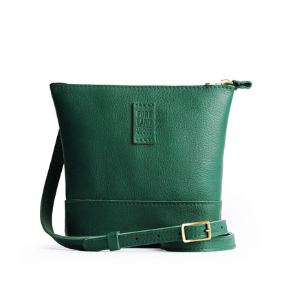 Bacalar | Small rectangular crossbody purse with top zipper and interior