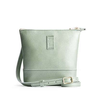 Beetle | Small rectangular crossbody purse with top zipper and interior