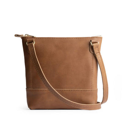Biscotti | Small rectangular crossbody purse with top zipper and interior pocket