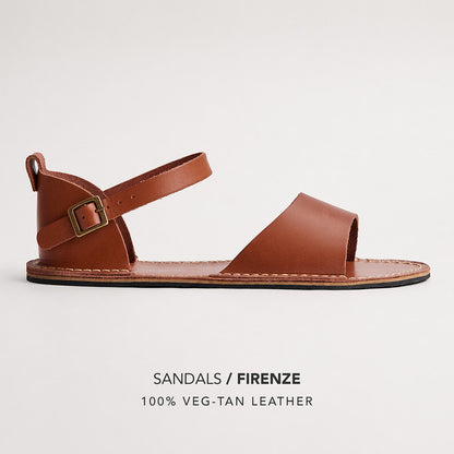 Miele | Leather Sandals with buckle