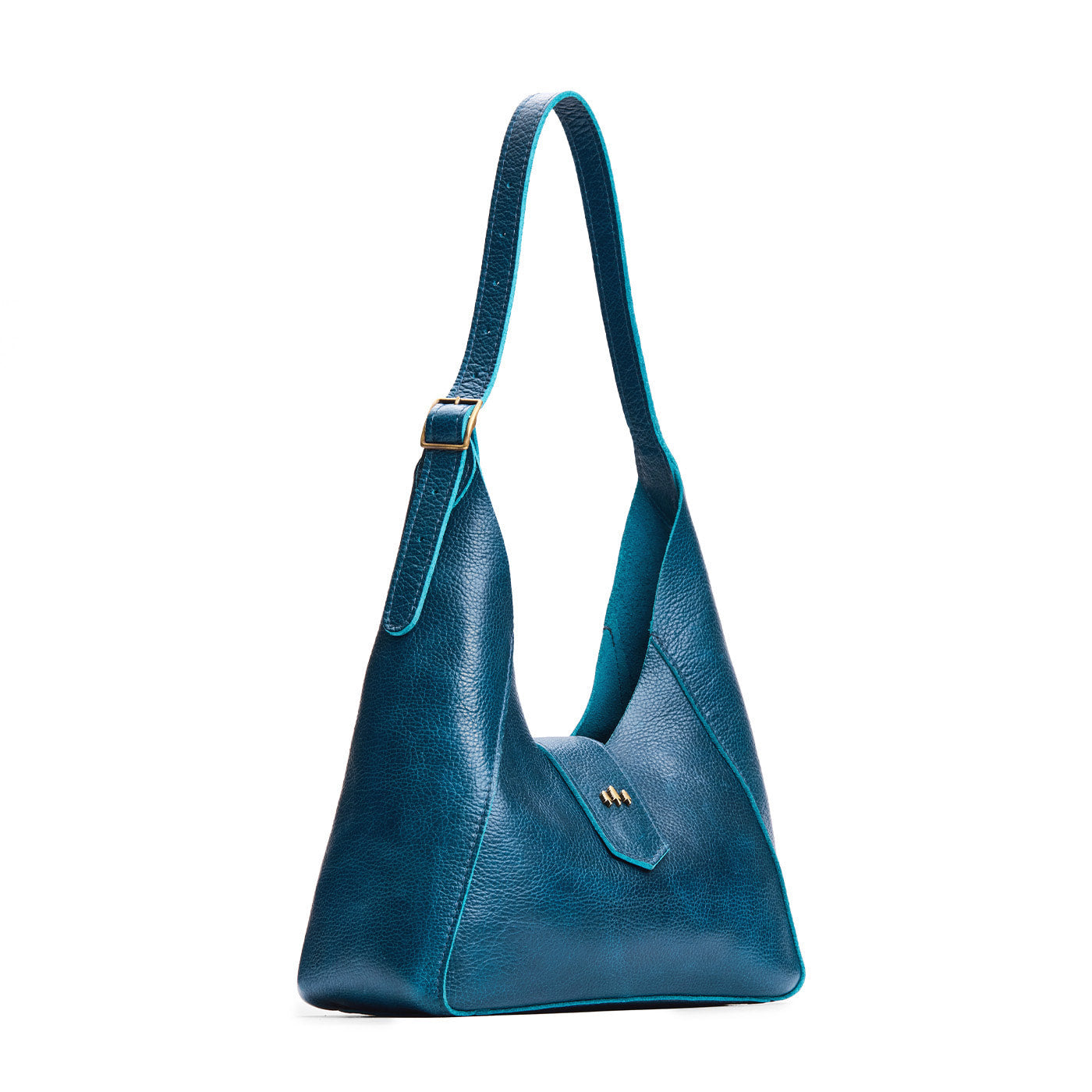 Caspian | Structured hobo shoulder bag with adjustable strap and magnetic closure