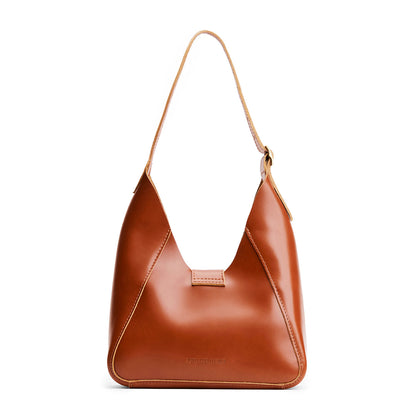 Madrone | Structured hobo shoulder bag with adjustable strap and magnetic closure