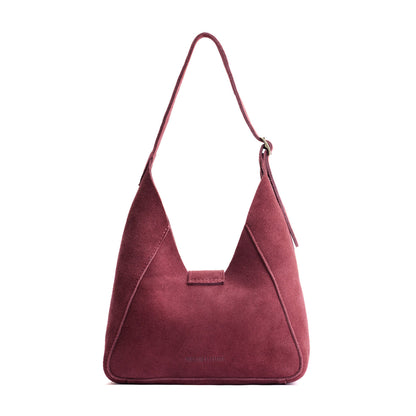Red Panda | Structured hobo shoulder bag with adjustable strap and magnetic closure