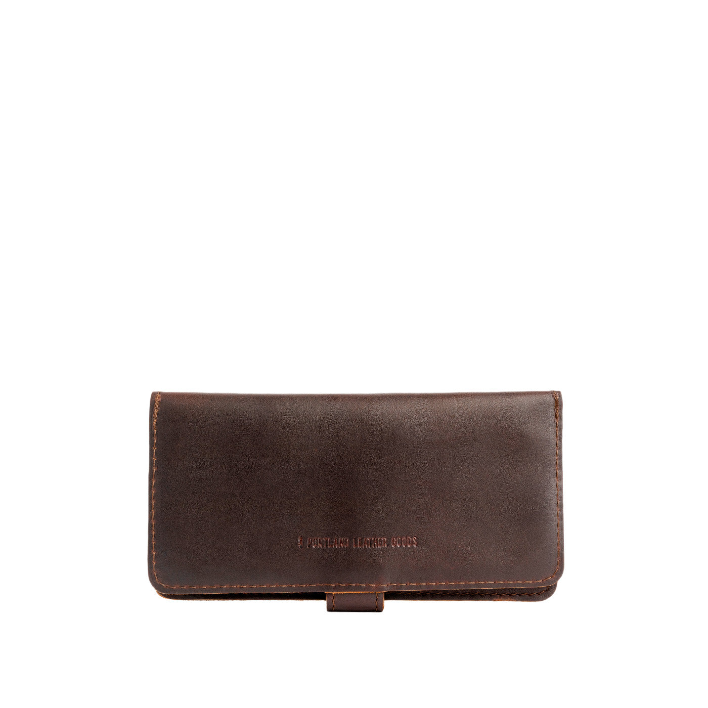 Grizzly | Back of leather wallet closed