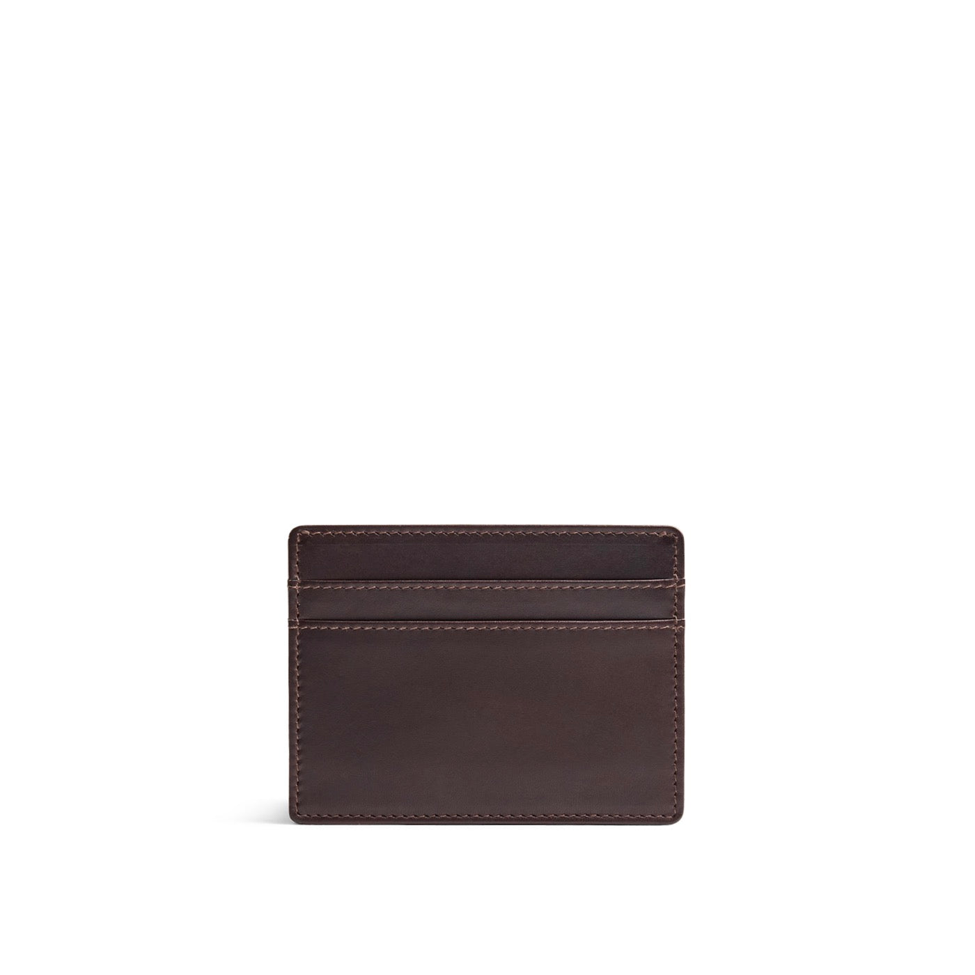 Trailstone*Classic | Leather card holder on white background