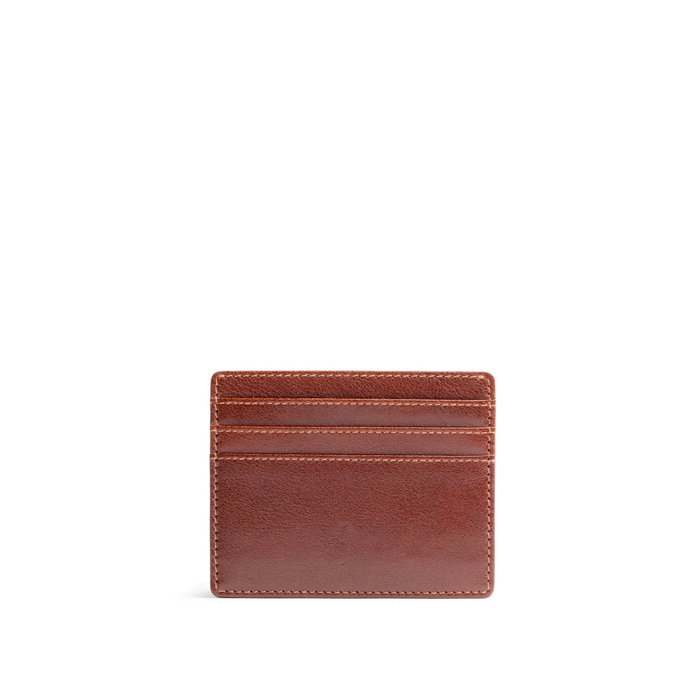 Saddlestone*Deluxe | Leather card holder on white background
