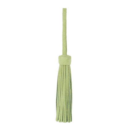 Laurel*Jumbo | Fringed leather tassel with leather loop