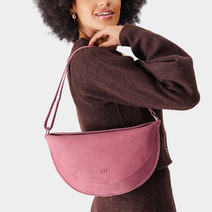 Foxglove*Large | Half circle shaped sling bag