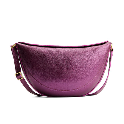 Ultra Violet*Large | Half circle shaped sling bag