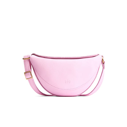 Pinkaboo*Small | Half circle shaped sling bag