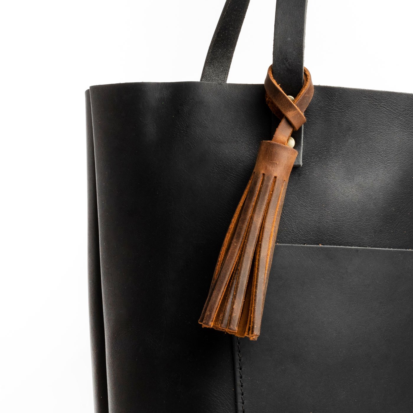 Canyon*Large | Fringed leather tassel with leather loop