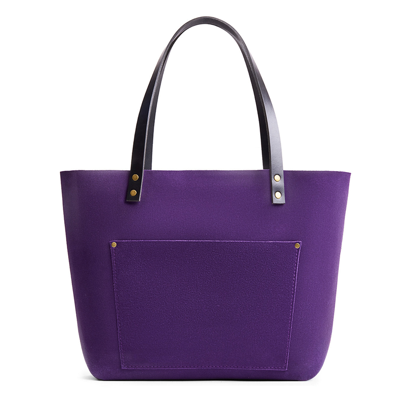 Imperial*Classic | Large leather tote bag with sturdy bridle handles and front pocket