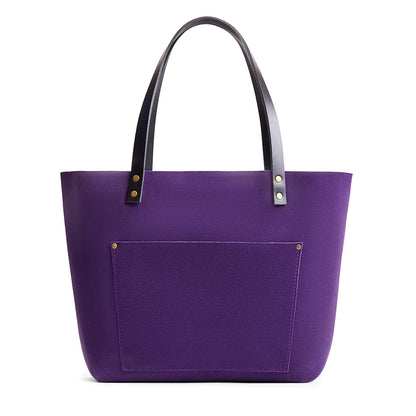 Imperial*Classic | Large leather tote bag with sturdy bridle handles and front pocket