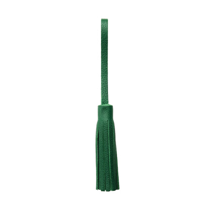 Bacalar*Large | Fringed leather tassel with leather loop