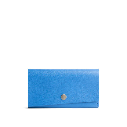 Skydive | Leather wallet with snap closure