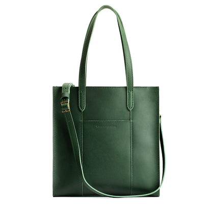 Aruba*North/South | Structured large tote bag with overlapping panels and crossbody strap