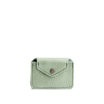 Beetle | Small leather wallet with snap closure