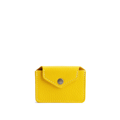 Naples | Small leather wallet with snap closure