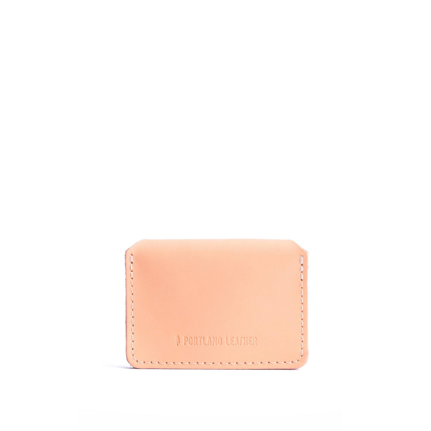 Mamey | Small leather wallet with snap closure