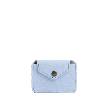 Skyway | Small leather wallet with snap closure