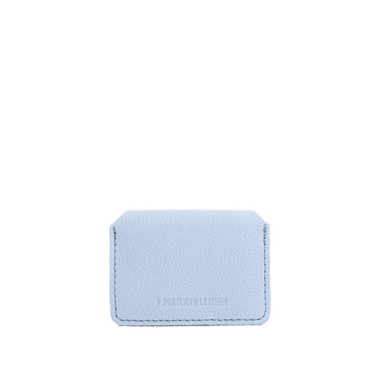 Skyway | Small leather wallet with snap closure