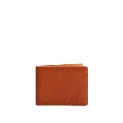 Toscano | Leather bifold wallet with six geometric card slots
