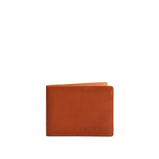 Toscano | Leather bifold wallet with six geometric card slots