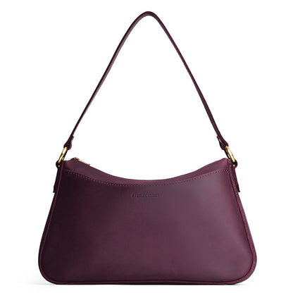 Larkspur*Large | Large bean shaped shoulder bag with a zipper closure