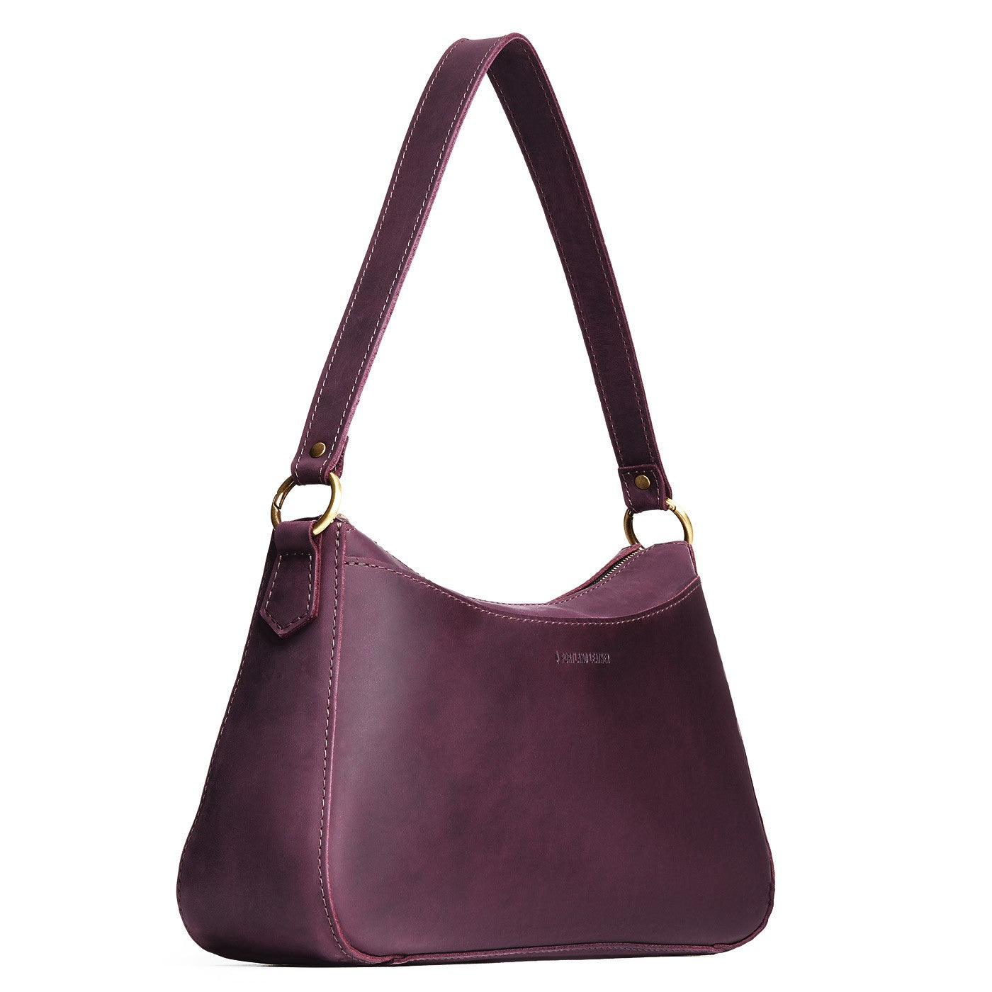 Larkspur*Large | Large bean shaped shoulder bag with a zipper closure