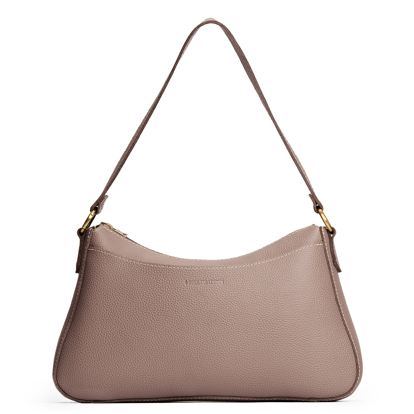 Sparrow*Large | Large bean shaped shoulder bag with a zipper closure