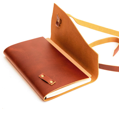 Madrone*Large | Wrap Journal open