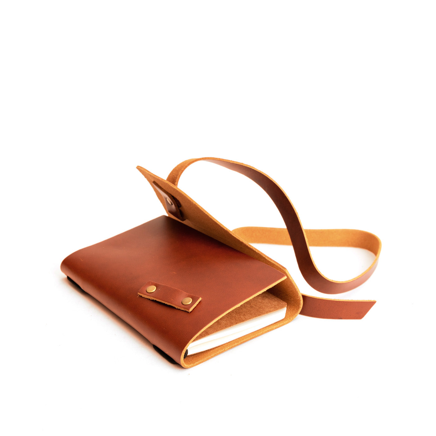 Madrone*Small | Wrap Journal open