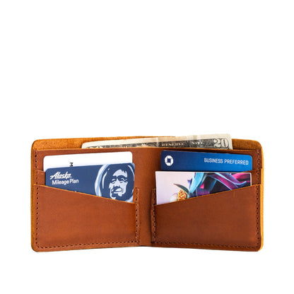 Honey | Leather bifold wallet with card slots