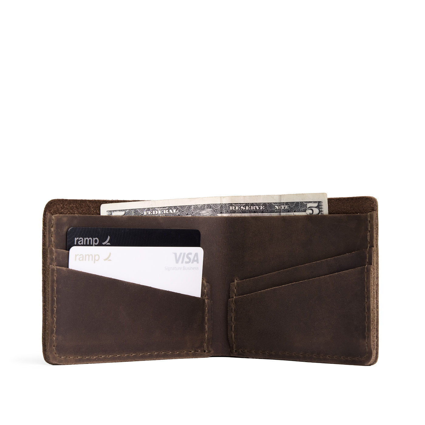 Moose | Leather bifold wallet with card slots