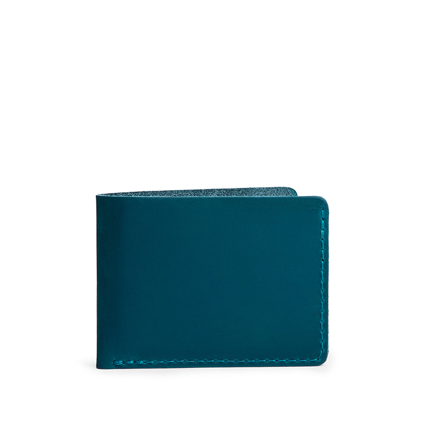 Westward Blue | Leather bifold wallet with card slots