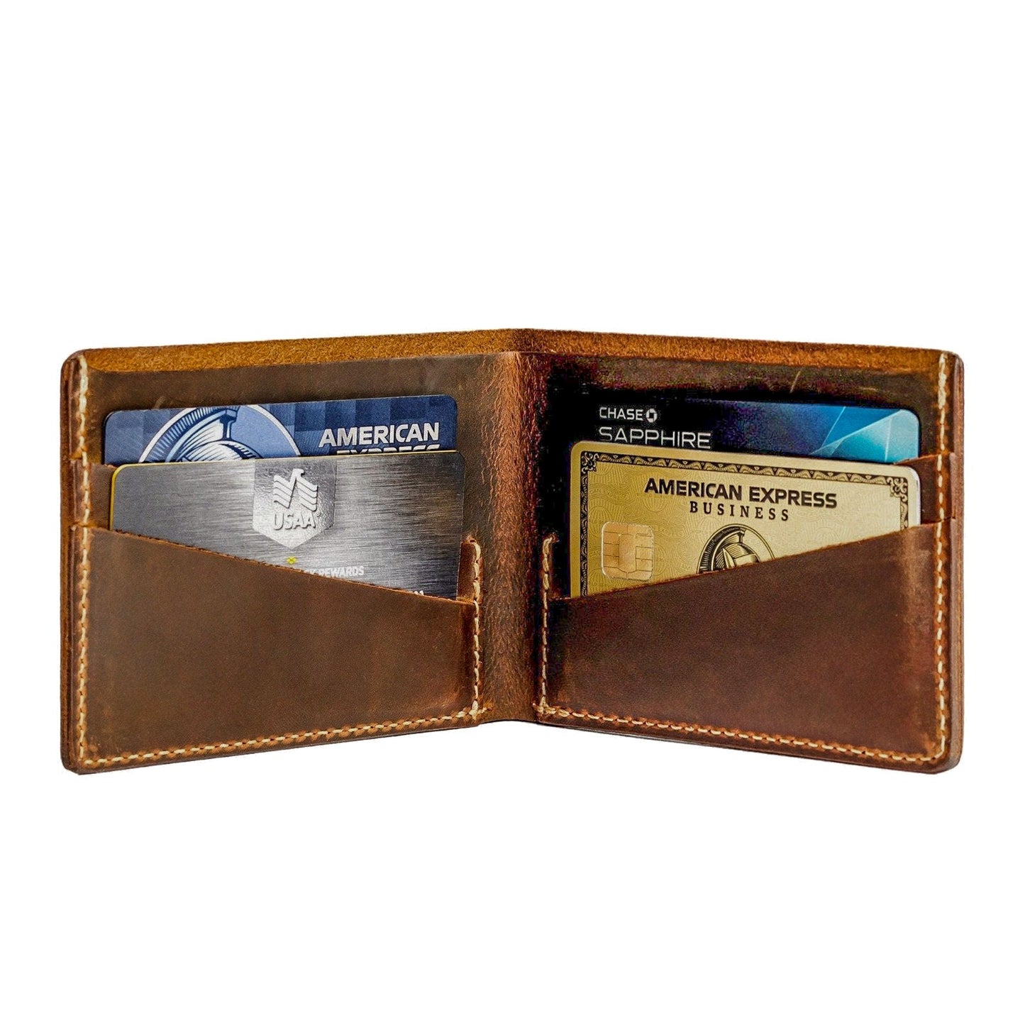 Canyon | Leather bifold wallet with card slots