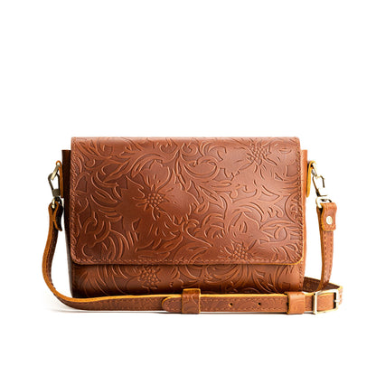 Meadow*Medium | Leather Crossbody Bag with Magnetic Messenger Bag Closure