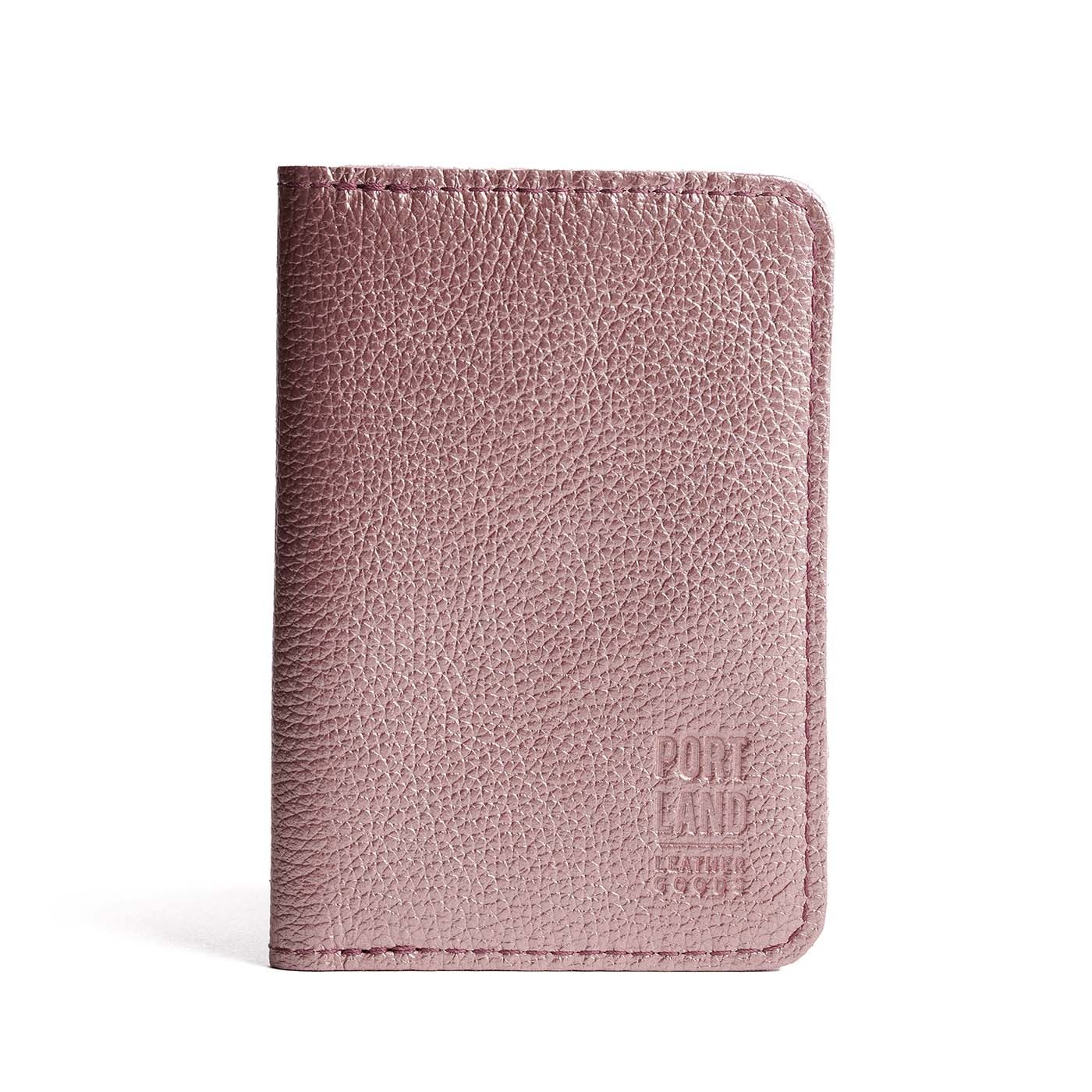 Supernova | Leather passport case with PLG logo