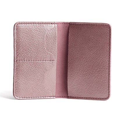 Supernova | Leather passport case with PLG logo
